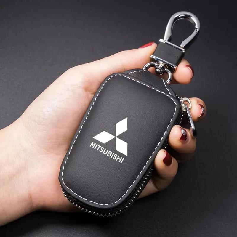 wszm6 Car Remote Key Case Key Fob Cover Protector for Mitsubishi Outlander L200 Pajero ASX Lancer Car Accessories