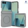 Универсальный чехол с вращением для складного телефона Samsung ZFlip8 (верхний и нижний экран), совместимый с ZFlip7, с магнитной застежкой