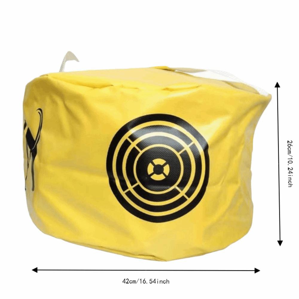 Yellow Color Golf Swing Training Bag Golf Impact Training Bag Beginner Golf Practice