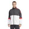 Adidas JOJ86 Tennis Team Wind Jacket with Trico Size Small Men's Lining, Black/White/Scarlet (IW2927),