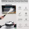 Steam Cleaner 2500W High Pressure Steam Cleaner Handheld High Temperature Cleaning Machine For Kitchen Home Car Steam Cleaning