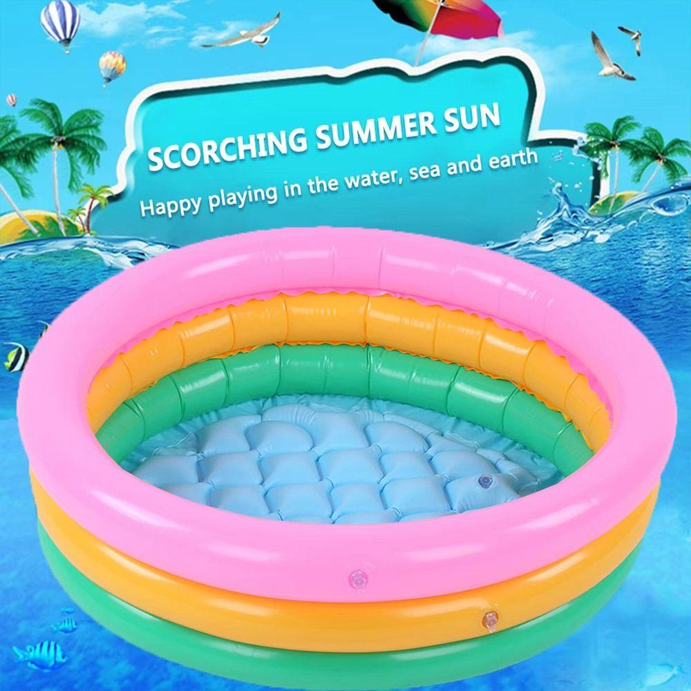 Надувной бассейн из ПВХ 60 см Игровая ванна для воды Портативный детский бассейн для детей