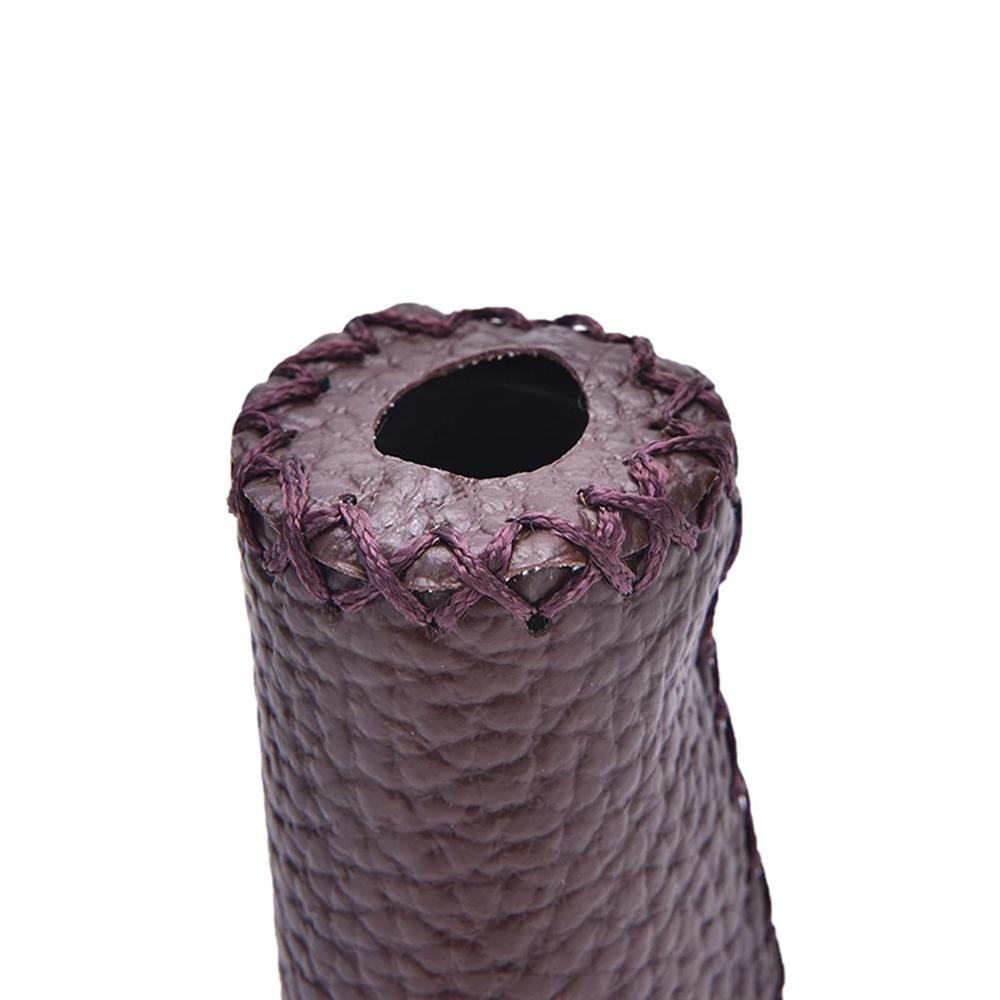 Cover Bicycle Handlebar Grips Retro Cycling Grip Vintage Bicycle Grips Leather Bicycle Grips