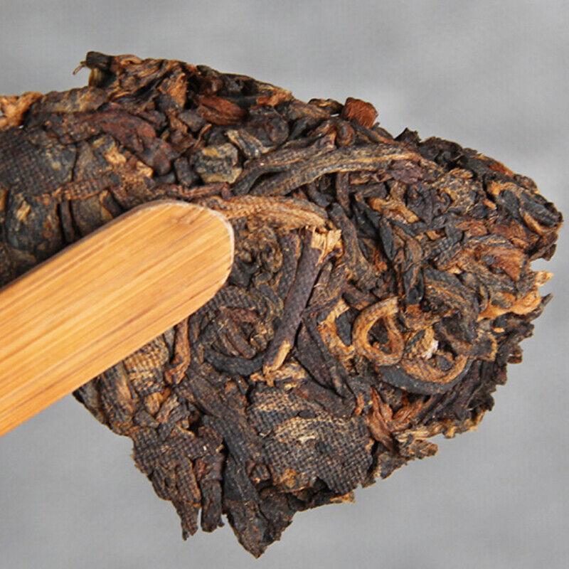 357g High Quality Black Tea Golden Bud Ripe Tea Big Leaf Aromatic Pu'er Tea Cake