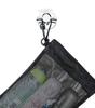 Black Portable Hangable Mesh Bath Storage Bag Set
