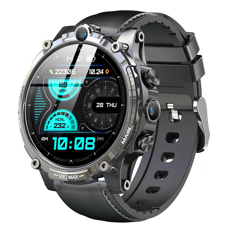 Face ID 2+16G SIM Card Smart Watch 4G Full Netcom BT/WIFI/GPS Android Dual Camera Internet Game Multifunctional Sports Watch