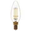 LED Filament Flame Bulb E14 2.2W 2000K Panasonic