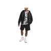 Nike Solo Swoosh Свободная куртка с капюшоном и простым логотипом Мужские куртки черные DR0403-010