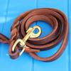 Плетеный искусственный поводок для собак, подарок, немецкий прогулочный кожаный поводок для дрессировки овчарки, товары для домашних животных