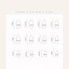 30pcs French False Nails Cat Eye Gradient Butterfly Line Press on Nails Manicure Nail Tips  Women