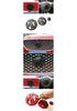 New MG5 MG6 ZS Scorpio Third Gen Front and Rear Black Car Emblems