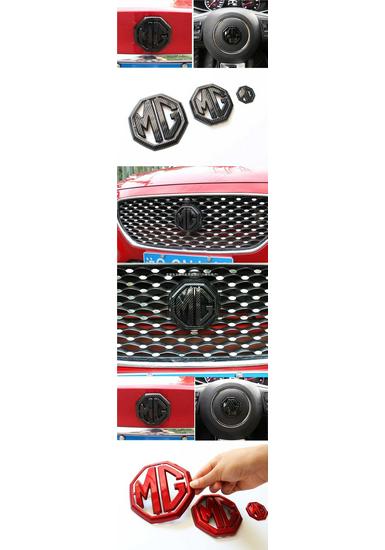 New MG5 MG6 ZS Scorpio Third Gen Front and Rear Black Car Emblems