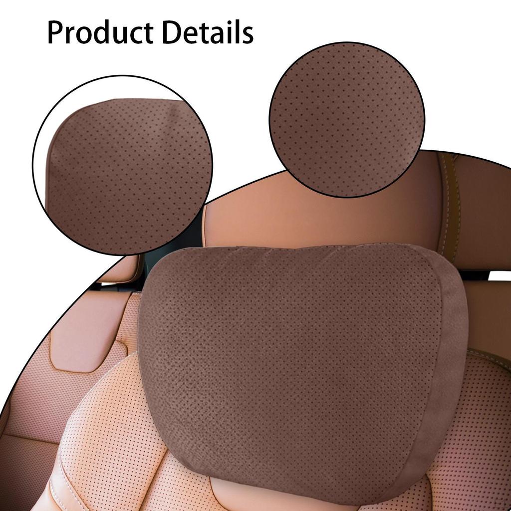 Автомобильная подушка для поддержки шеи для подголовника автомобиля, дорожная подушка для комфорта