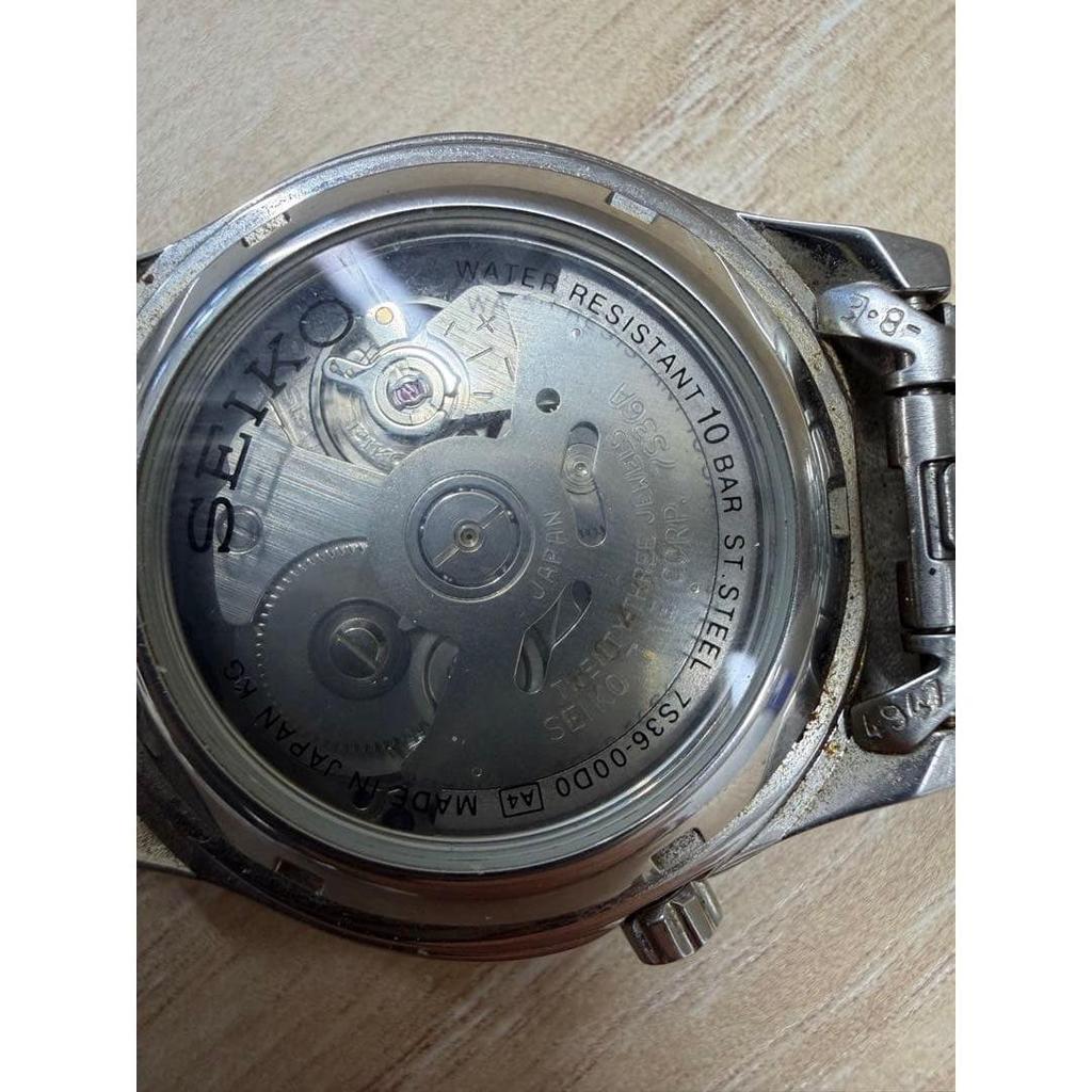 Б/у автоматические часы SEIKO 5 SPORTS, в рабочем состоянии
