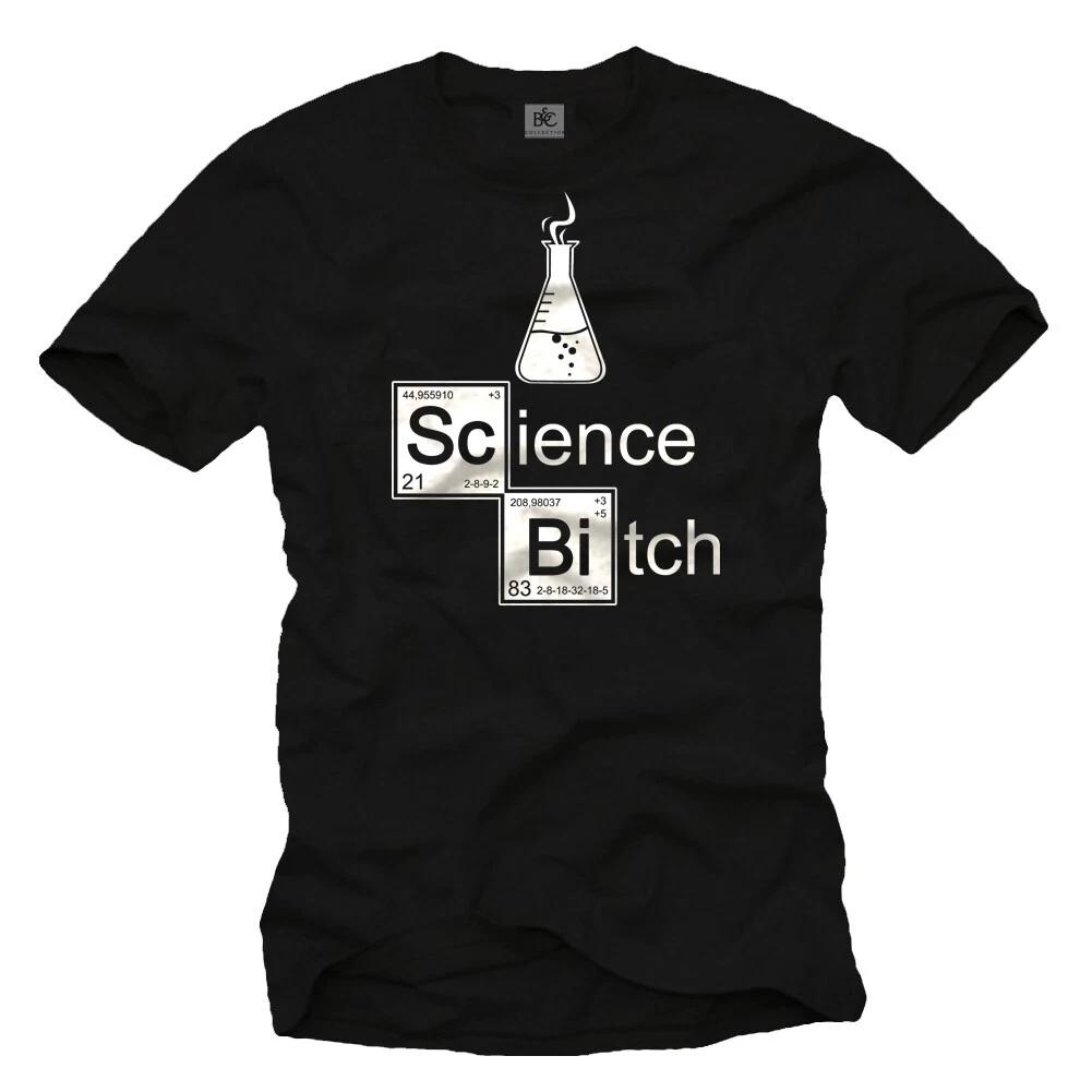 BAD HEISENBERG MEN'S T-shirt WITH BREAKING SCIENCE BITCH - SHORTSLEEVE JESSE TEE