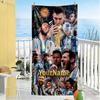Messi Customized Name Beach Towel Soft Durable Quick-Dry Suitable for Swimming Gym Camping Yoga Vacation