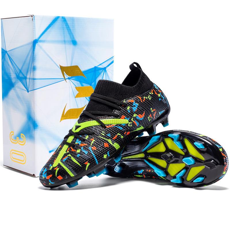 Football Shoes Student Training Shoes Boys Youth Turf Sports Competition Sneakers