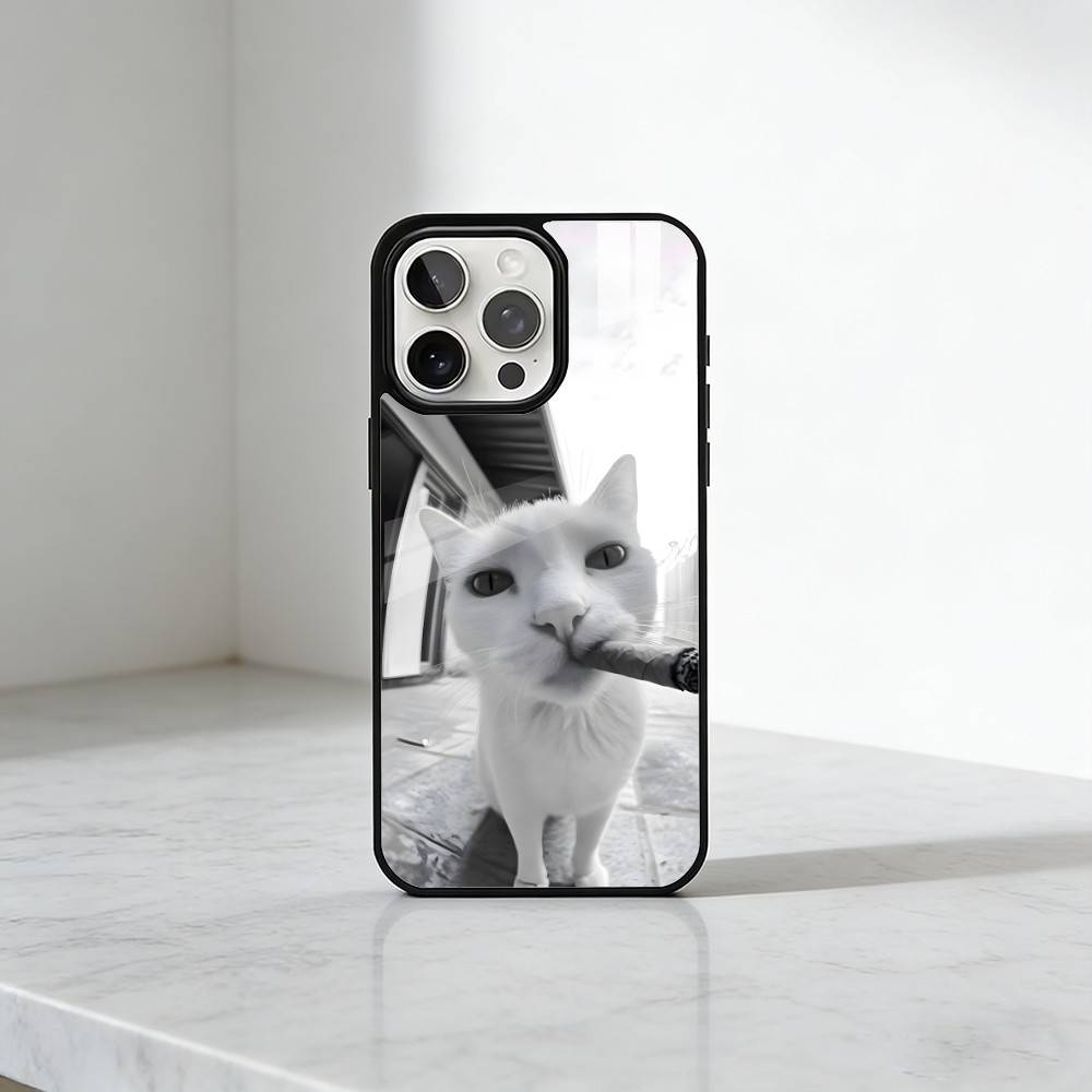 Смешные мемы Плохие Коты Общество Чехол для телефона Для iPhone17,16,15,14,13 Plus,Pro Max Магнитный Для Magsafe Беспроводная зарядка