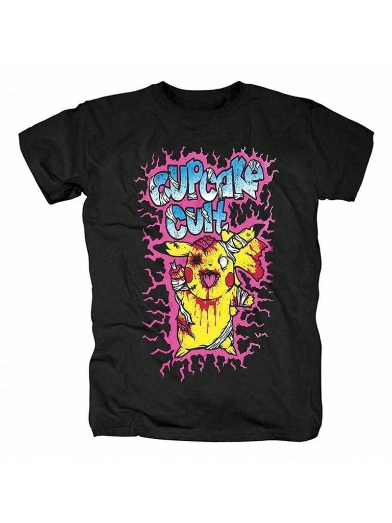 Мужская футболка с коротким рукавом Sve Shirt Cupcake Cult K Футболка Женские хип-хоп футболки(1)