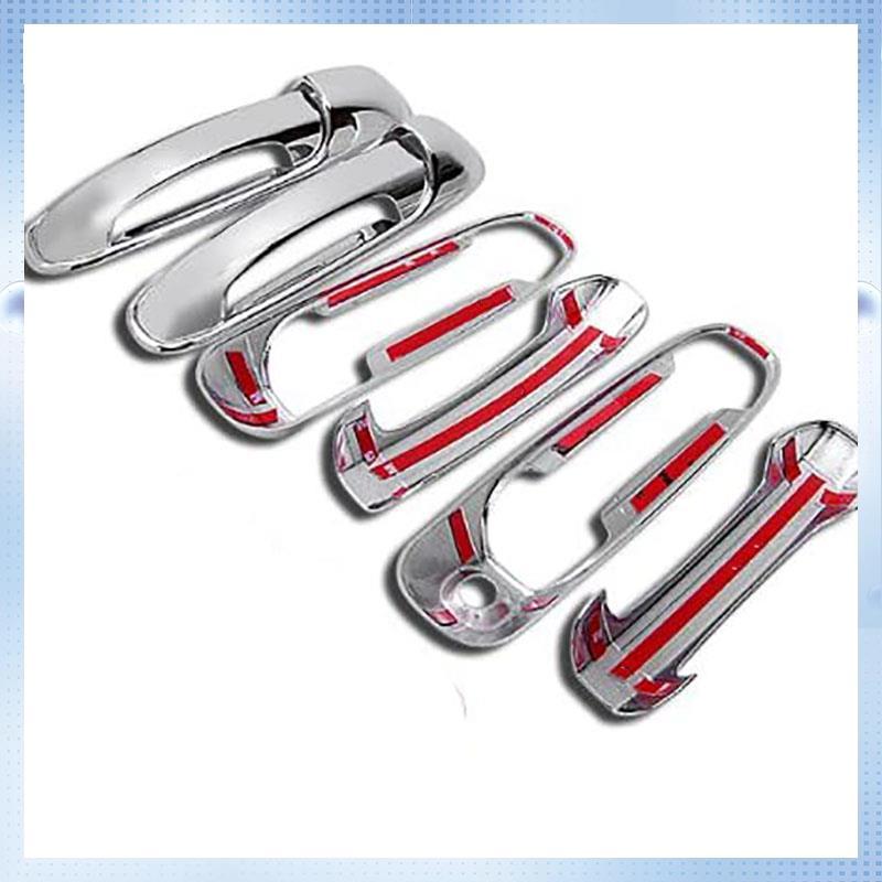 A51K-8Pcs/Set ABS Chrome 4 Door Outside Handle Cover Trims For 2002-2008 Dodge Ram 1500 2500 3500 Car Styling
