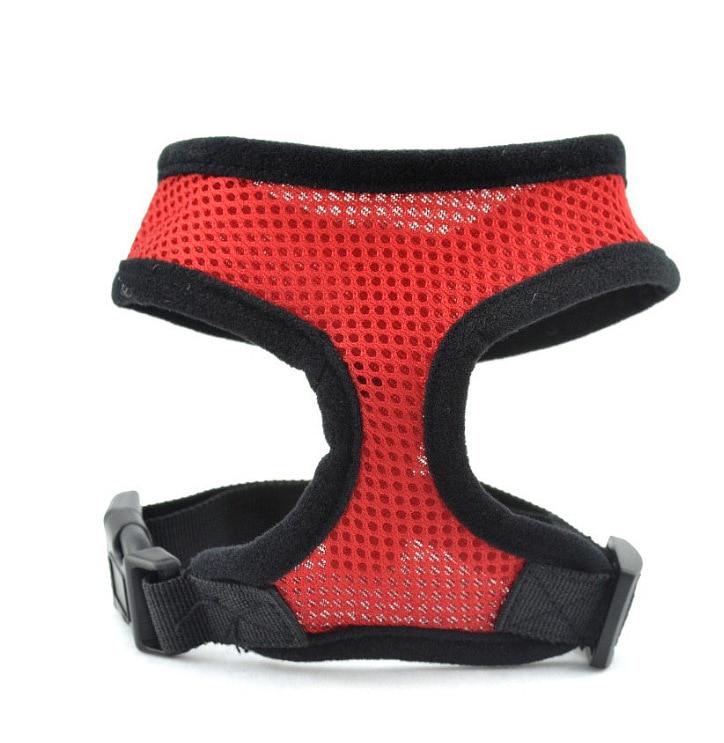 1PC Adjustable Soft Breathable Pet Control Harness Nylon Mesh Vest Dog Puppy Collar Training Strap