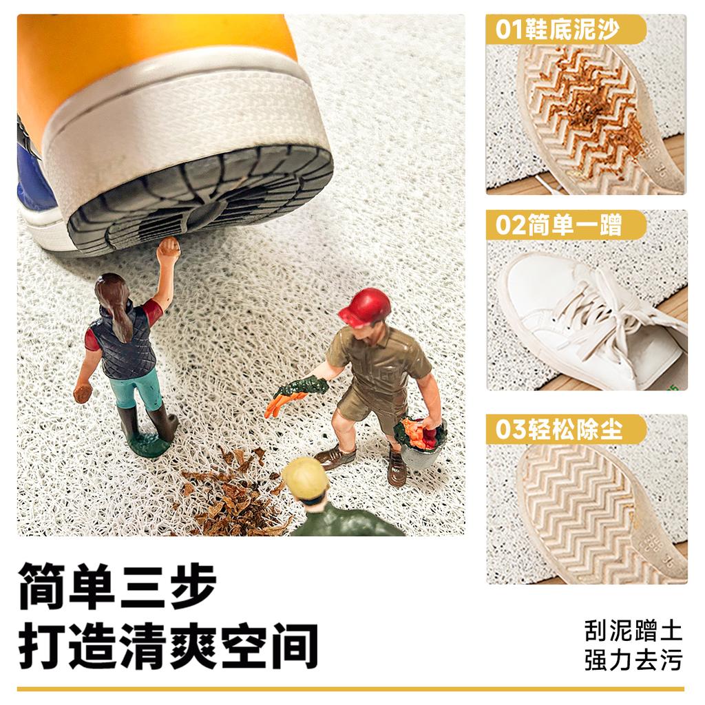 Door Floor Mats For Home Use, High-End Door Dirt-Resistant And Easy To Take Care Of, Non-Slip Foot Mats, Door Entrance Dust Removal Carpet