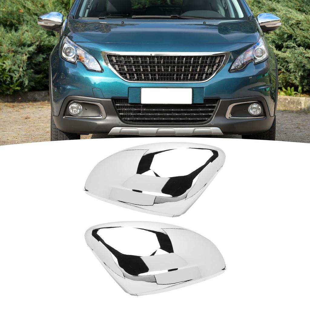 Rearview Mirror Cover Cap High Strength Weather Proof Plated Exterior Door Mirror Cap for 2008 2013-