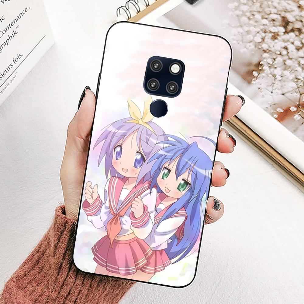 Чехол для телефона с аниме-девушкой Lucky Star для Huawei Mate 10 20 30 40 50 lite pro Nova 3 3i 5 6 SE 7 pro 7SE