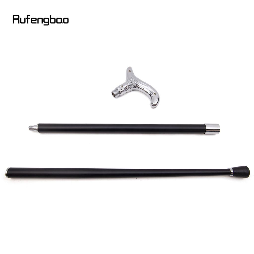 Белая роскошная красивая кривая линия косплей трость модная декоративная трость джентльмен элегантная трость набалдашник посох 93 см