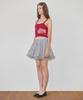 SINOON Grape Button Bustier (Red)