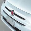 For Fiat 500 2016-2025 ABS Car Front Bumper Front Emblems Side Decorative Stripes Cover Protective Trim Sticker Accessories