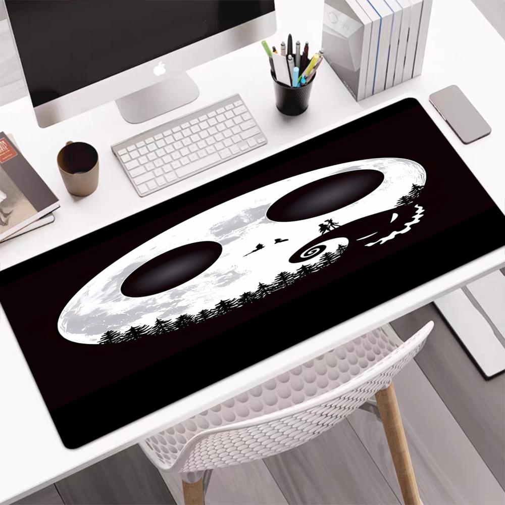 The Nightmare Before Christmas Theme Mouse Pad, Non Slip Rubber Base, Multifunctional Office & Home Decor, Perfect for Workspace Personalization.
