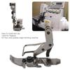 Durable Narrow Presser Foot Anti-Rust Serger Presser Foot for Pegasus Industrial Sewing