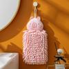 Fast Drying Capybara Hanging Hand Towels Thickened Kitchen Microfiber Towels  Household