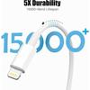 Для iPhone зарядный кабель 3 фута 4Pack для Lightning-USB зарядный шнур 3Footдля Apple для iPhone 14 Pro Max/14/13/12/11/XR/Xs/X