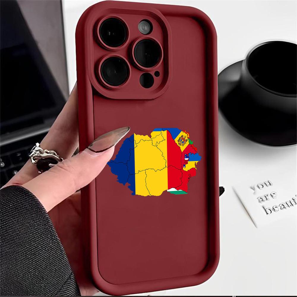 N91 Флаг Молдовы Мягкие чехлы для телефонов с ангельскими глазками для Samsung A54 A34 A13 A14 S23 S24 Ultra S20 FE Xiaomi Redmi Note 13 12C Противоударный чехол