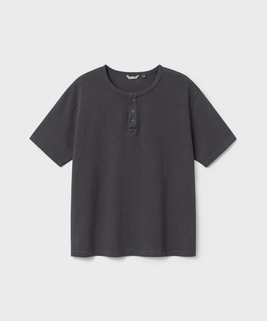 Футболка-henley Bellie Variant - Стирка Уголь