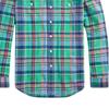Polo Ralph Lauren Classic Fit Plaid Oxford Workshirt Men Shirts Green MNPOWOV16823-524