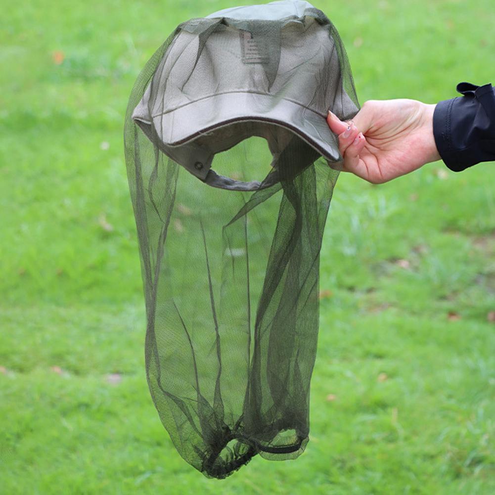 1/2 PCS Face Head Protector Midge Head Net Bug Mesh Head Net Midge Net Hat Head Cover for Outdoor Hiking Camping Walking Fishing