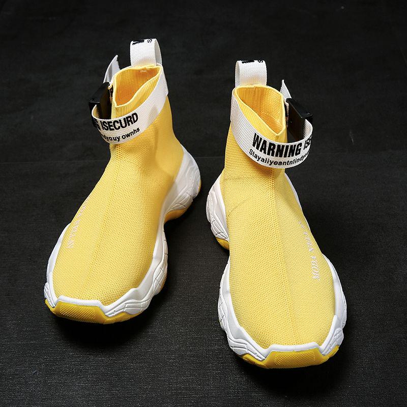 Высокие кроссовки мужские летние корейские версии Wild Socks Shoes молодежные студенческие Tide Shoes мужские