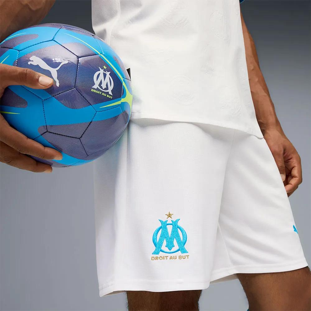PUMA Olympique Marseille 25/26 Replica Shorts Recycled Polyester White