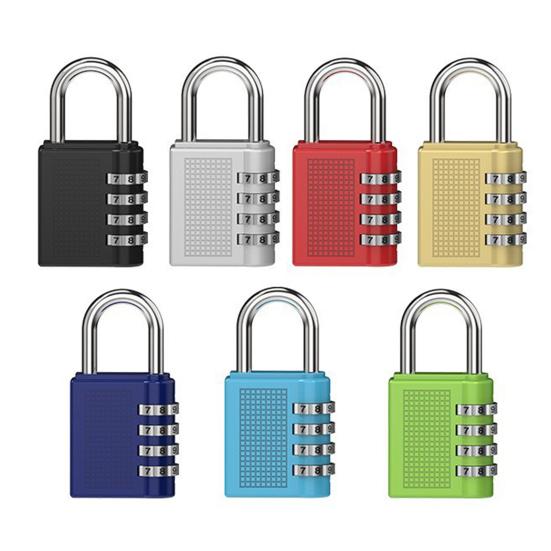 Дверной замок, 4-значная комбинация, противоугонный цинковый сплав, высокая твердость, универсальный цифровой кодовый замок, тренажерный зал, склад, общежитие