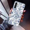 Blue And White Porcelain Phone Case For Samsung Galaxy A17 A16 A15 A14 A13 A57 A56 A55 A54 A53 A37 A36 A35 A34 A33 A26 A25 A24 A