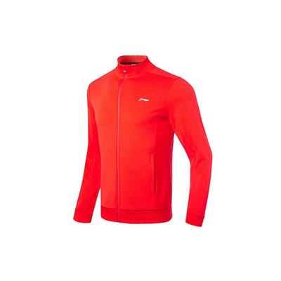 Li Ning повседневная спортивная тренировочная куртка мужская куртка огненно-красная AWDQ471-3