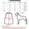 Yellow French Bulldog Harness Cotton Vest Small Medium Dog Winter Warm Pet Clothing