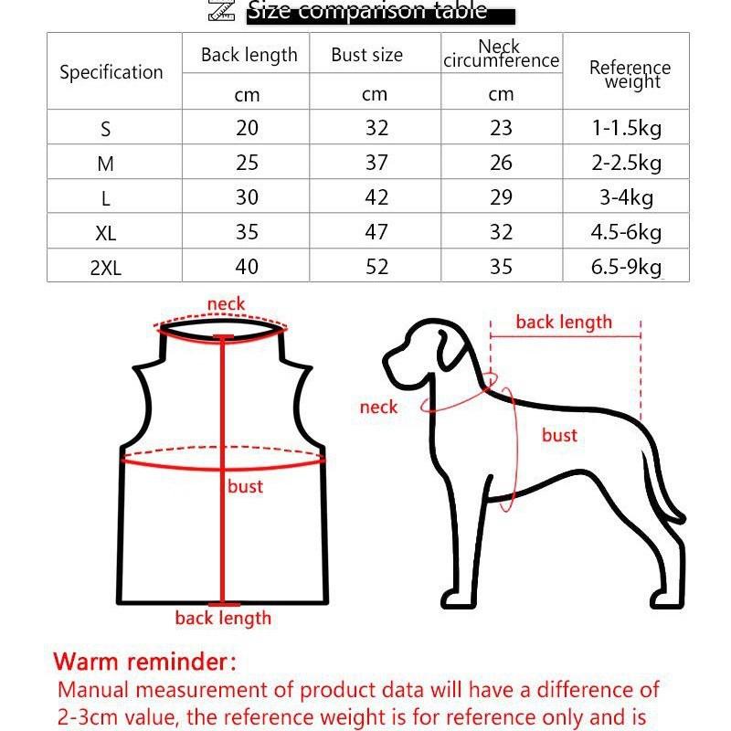 Yellow French Bulldog Harness Cotton Vest Small Medium Dog Winter Warm Pet Clothing