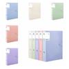 Morandi Color Desktop Storage Box Thickened File Paper Organizer A4 File Organizer Box Test Paper