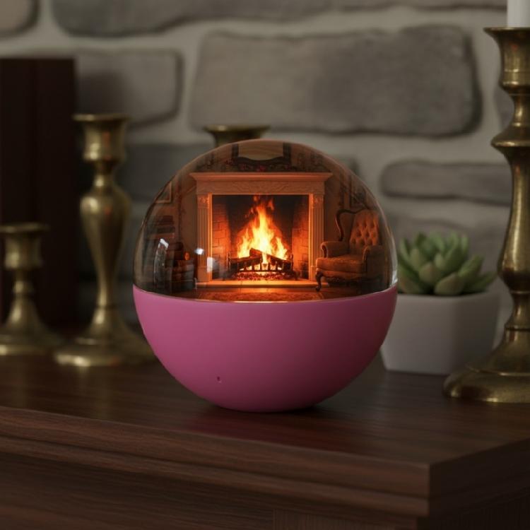 WiFi Хрустальный шар Видеоплеер с загружаемыми видео и фото, Рождественский Memory Orb, Подарок на Рождество, Декор для дома