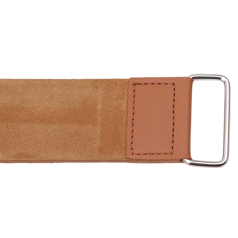 Useful Men 1PC Leather Strop For Shaving Straight Razor Blade Cloth Scraper Cloth Convenient High Quality Hair Care Tools