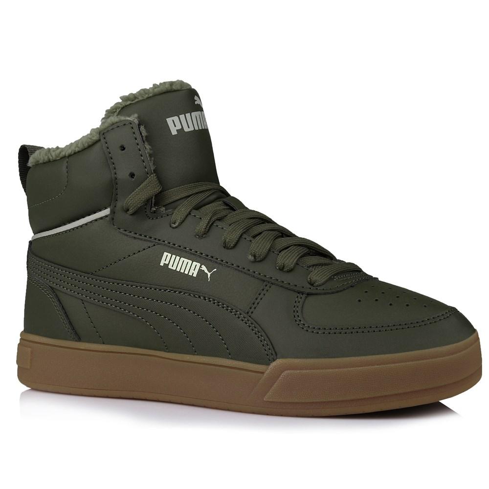 PUMA Caven Mid WTR sneakers water resistant green